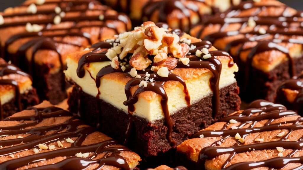 Cheesecake Brownies